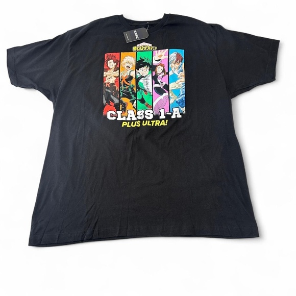 my hero academia Other - NWT My Hero Academia Shirt Mens XXL Class 1a Plus Ultra Anime Tee